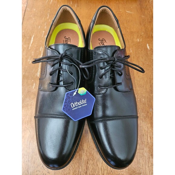Florsheim Other - Florsheim Cap Toe Oxford Mens Leather Dress Shoes Size 12 Black New w/ Tags